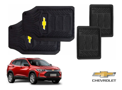Tapetes Uso Rudo Logo Chevrolet Tracker 2021 A 2023 Original