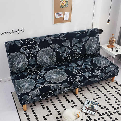 Funda Para Sofá Cama Sin Brazos, Spandex, Estampado A