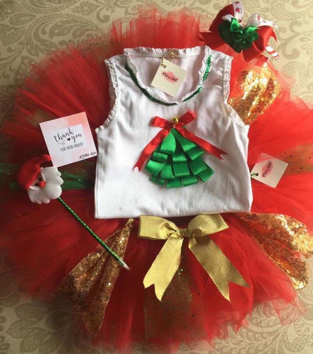 Tutu Personalizado Ktutus Love Navidad