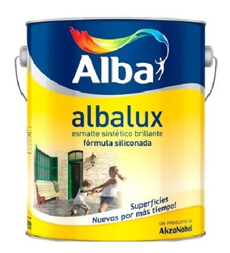 Imagen 1 de 6 de Esmalte Sintético Albalux G1 004 Amarillo 0,25lt