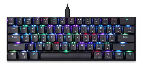 Teclado Retroiluminado Motospeed Ck61 Para Juegos