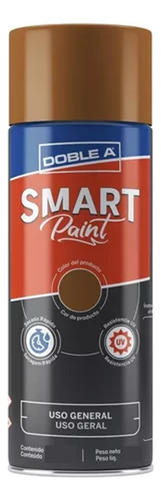Pintura En Aerosol Smart Paint Doblea 350ml X 3 Unid = Color Marrón Brillante