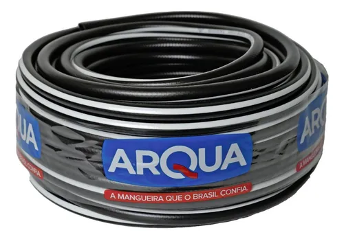 Mangueira Para Jardim Hidro Plus Pt300 1/2" - 50m Cor Preto