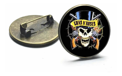 Pin Insignia Broche Metálico Guns N Roses