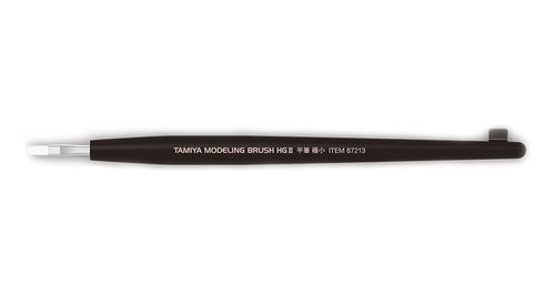 Modelismo Pincel Flat Brush Extra Small Tamiya 1/72 1/48