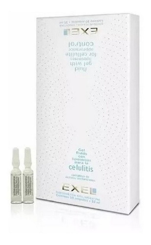  Gel Fluído Con Liposomas Para Celulitis 10 Ampollas Exel