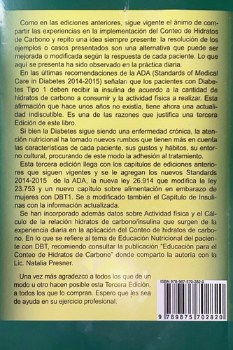 Roson Conteo De Hidratos De Carbono 3ed/2016 Nue Env T/pais