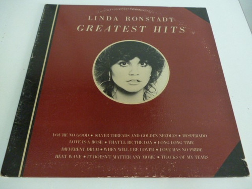 Linda Ronstadt Greatest Hits Vinilo Americano Jcd055