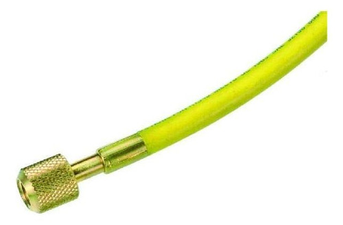 72 Yellow R134a Charging Hose With Anti Blowback Valve