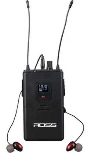 Ross Fum-001-bp Receptor Bodypack De Monitoreo + Auriculares