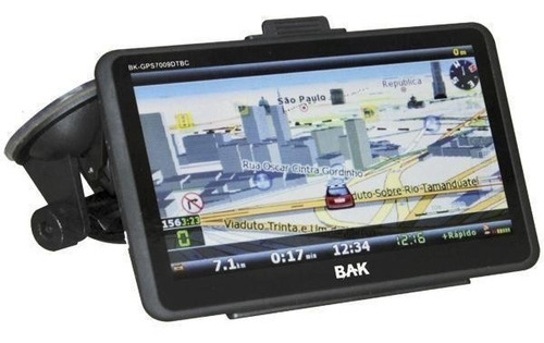 Gps Bak 7'' Tv Digital Fm 3d Avisa Radar Bluetooth + Ré