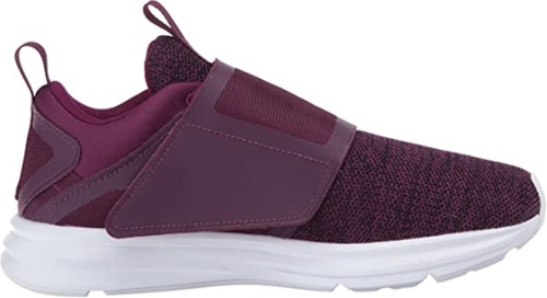 Puma Enzo Strap Knit Dark Purple Black 19003203