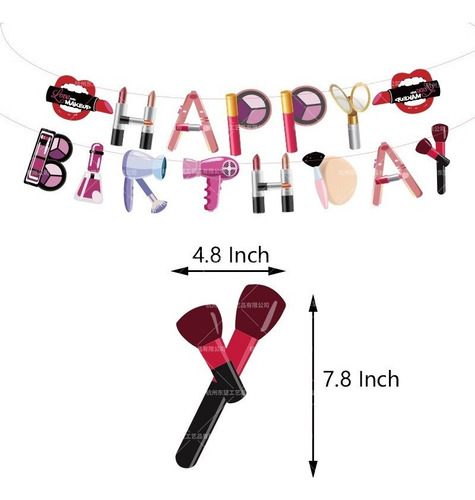 Juego De Globos De 46 Globos De Maquillaje Para Fiestas