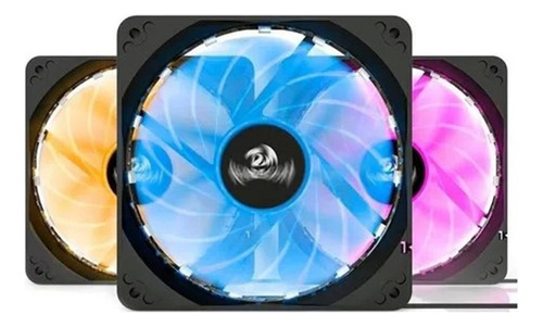 Kit Fan Cooler Rgb Redragon Gc-f006 Com 3 Fans 120mm