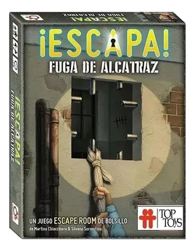 Juego De Mesa Escape Fuga De Alcatraz Pr.