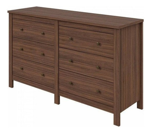 Cômoda 6 Gavetas Horizontal Maggiore New Móveis Ed