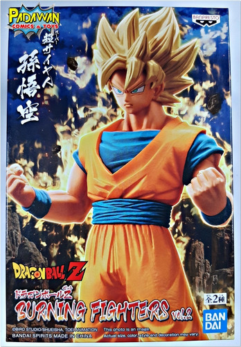 Son Goku - Figura Dragon Ball Z Burning Fighters Bandai