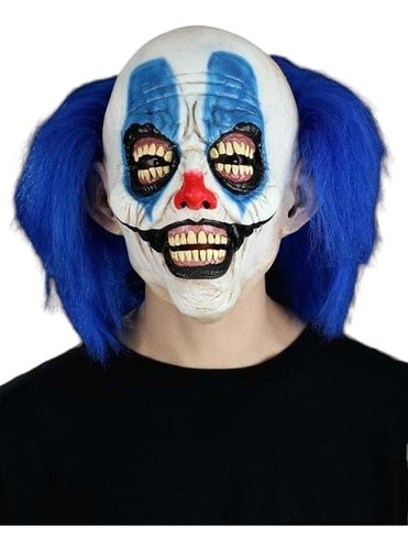 Máscara Payaso The Clown Sonriente Disfraz Terror Disfraz