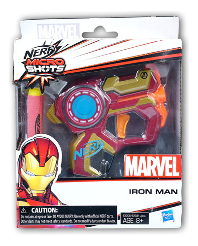 Marvel Iron Man Nerf Micro Shots