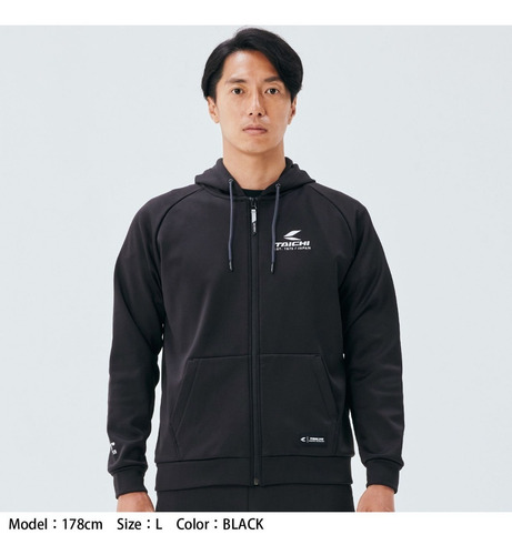Imagen 5 de 6 de Campera Interior Térmica Rs-taichi Warmride Hooded Black