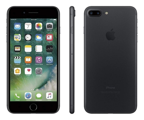Imagem 6 de 6 de iPhone 7 Plus 256 GB preto-fosco