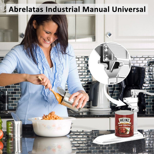 Abrelatas Manual Comercial, Abridor Industrial Resistente