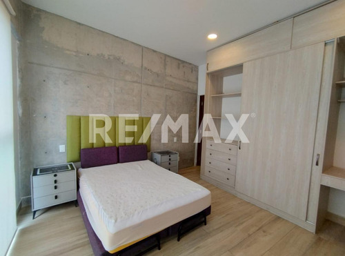 Jhl Renta Departamento Con Terraza En Roma Sur Semiamueblado
