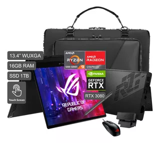 Asus Rog Flow X13 R9 5ta 16gb 1tb Ssd Rtx 3080