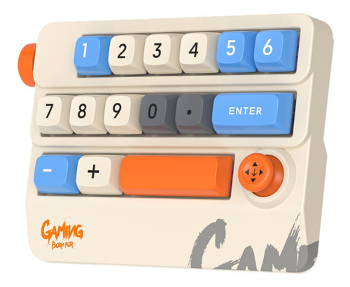 Teclado De Juego Numérico Teclado Mecánico De Fondo Caqui