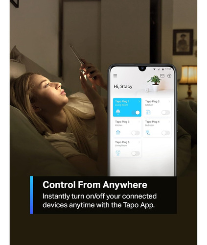 Tp-link Tapo P105 Contacto Enchufe Inteligent Wifi 15a 4pack