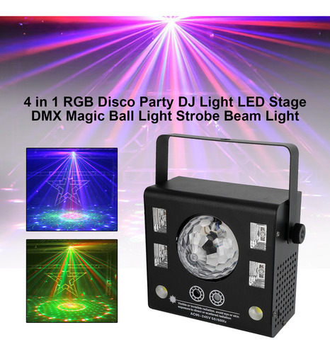 Luz Led Dj Fiesta De Discoteca, Escenario, Dm