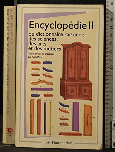 Libro L'encyclopedie 2: V. 2 De Denis Diderot Flammarion