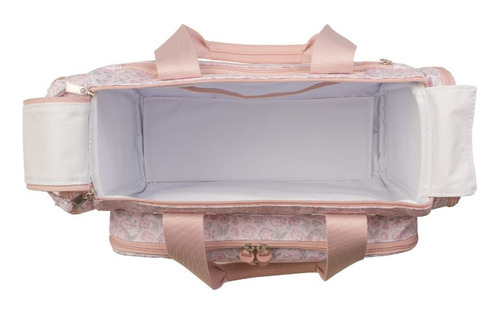 Bolsa Térmica Maternidade Bebê Anne Liberty - Masterbag Baby Cor Cinza Desenho do tecido Liso