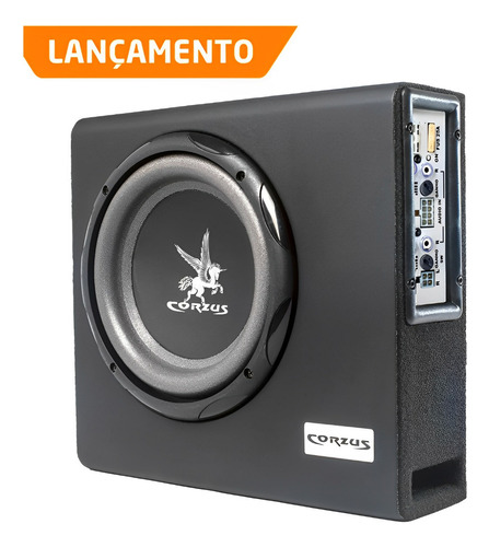 Caixa Mini Slim Cxs303 Amplificada 3 Canais Corzus 350w