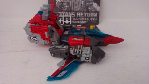 Transformers Broadside Primer Clase Voyager Titán Wars 16cm (Usado)