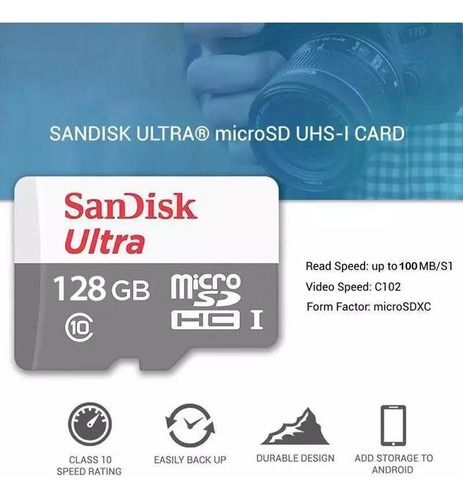 Sandisk Microsd 128gb Especial Para Nintendo Switch