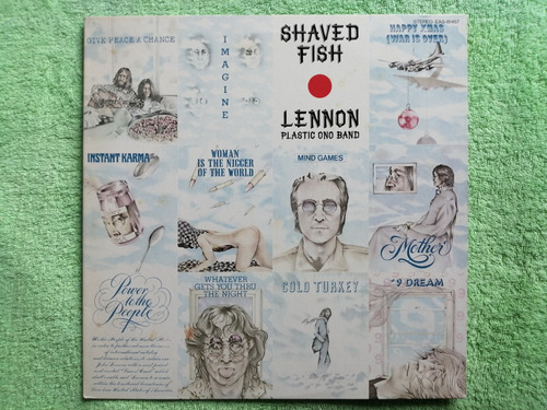 Eam Lp John Lennon Shaved Fish 1975 Vinilo Verde Japones
