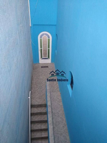 Imagem 11 de 27 de Sobrado Com 3 Dormitórios À Venda, 168 M² Por R$ 450.000,00 - Jardim Las Vegas - Santo André/sp - So0447