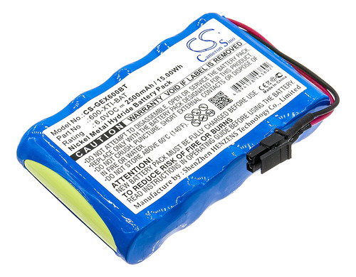 Batería Para Panel De Alarma Simon Xti, 6,0 V/ma
