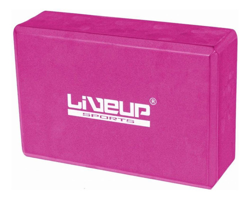 Bloco De Yoga - Rosa - Liveup Ls3233rs