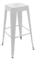 Comprar Silla Bar Fija Cloe Blanco Metálica Sin Espaldar Ofideas