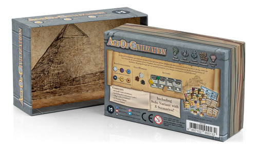 Age Of Civilization Y Age Of Galaxy - Juego De Cartas De Est