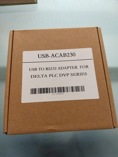 Cable Programacion Delta Usb-acab230 - Usbacab230 (usb-dvp)