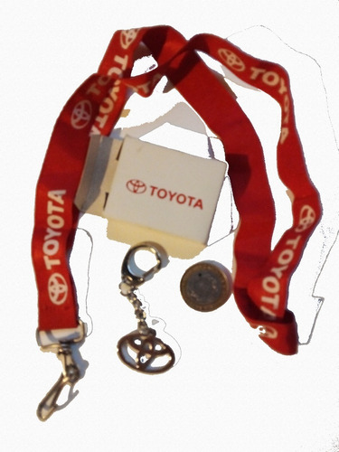 Llavero Toyota + Llavero De Cuello