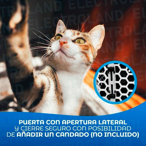 Imagen 5 de 10 de Caja Transportadora Para Perros Y Gatos Viajes Resistente