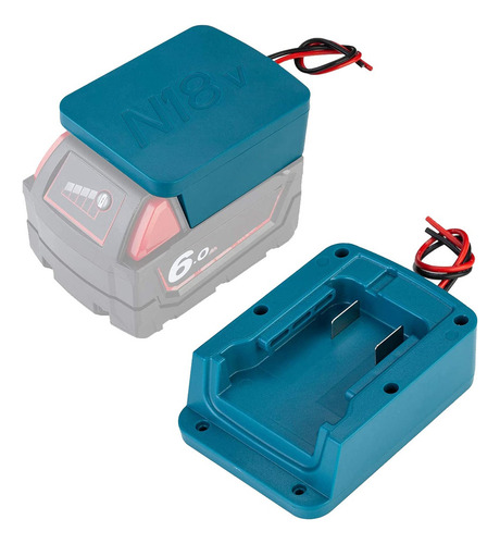 . Adaptador De Bateria Milwaukee 18v M18 Fonte De