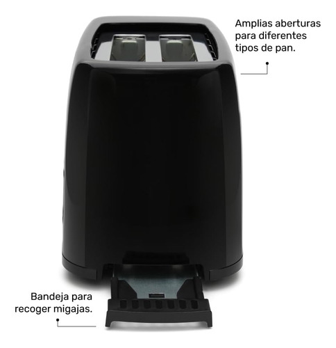 Tostador Taurus Lucerna 6 Ajustes De Temperatura Negro