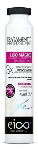 Ampola Mega Dose Liso Mágico 45ml Eico