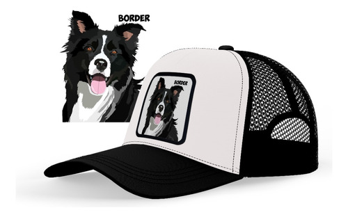 Gorra Trucker Border Collie Perro