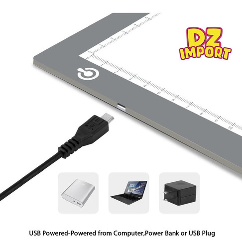 Imagen 2 de 6 de Caja De Luz Led Para Tablero De Copias